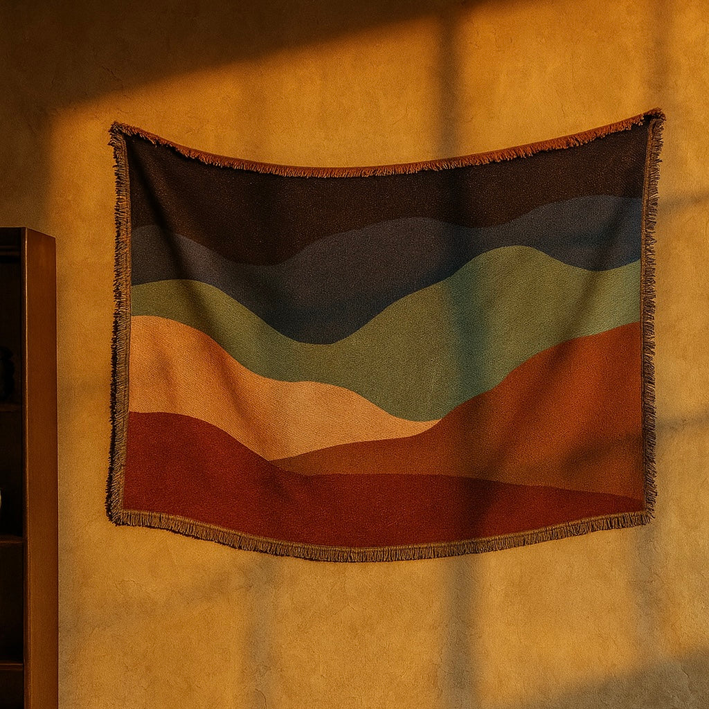 Painted Dune Woven Throw