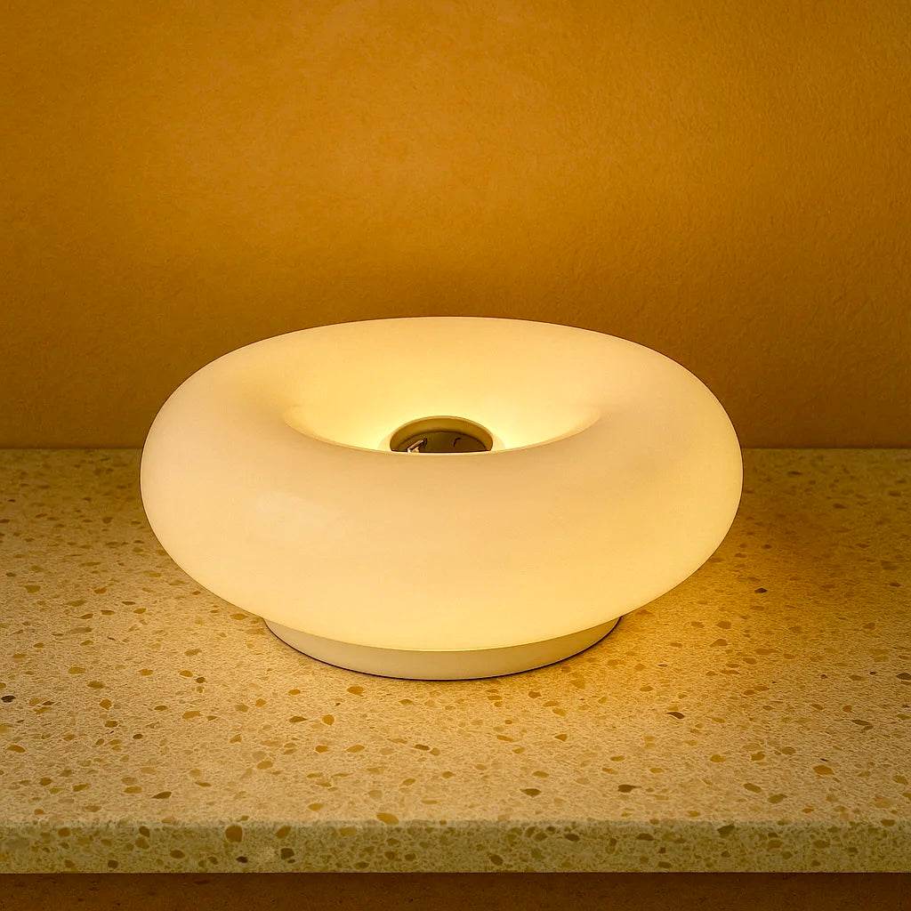 Circa Glass Donut Lamp