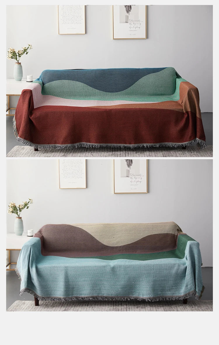 Painted Dune Woven Throw