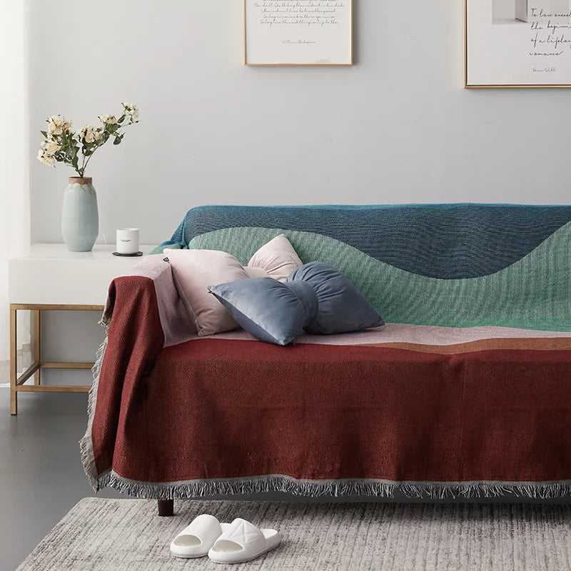 Painted Dune Woven Throw