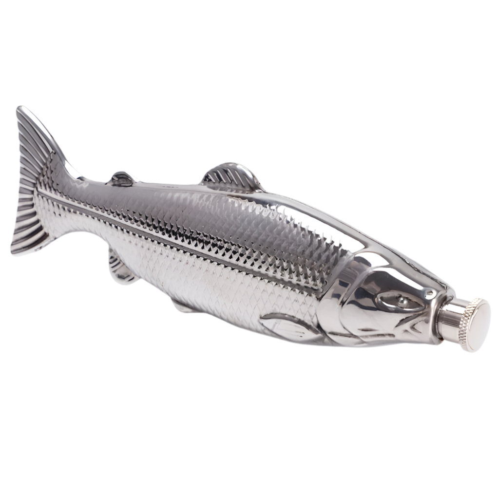 Stainless Steel Fish Flask