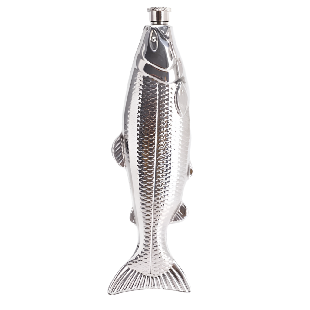 Stainless Steel Fish Flask