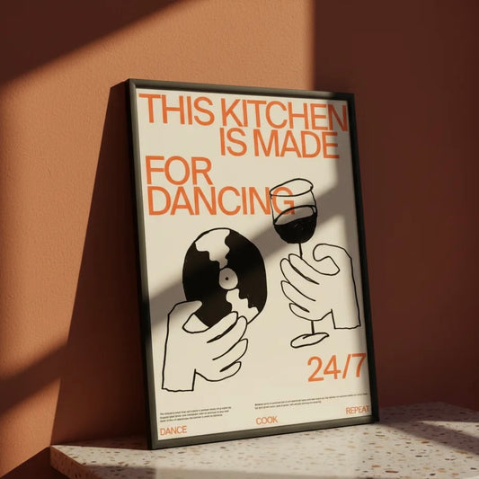 Vinyl & Vino Print