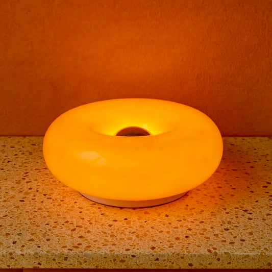 Circa Glass Donut Lamp