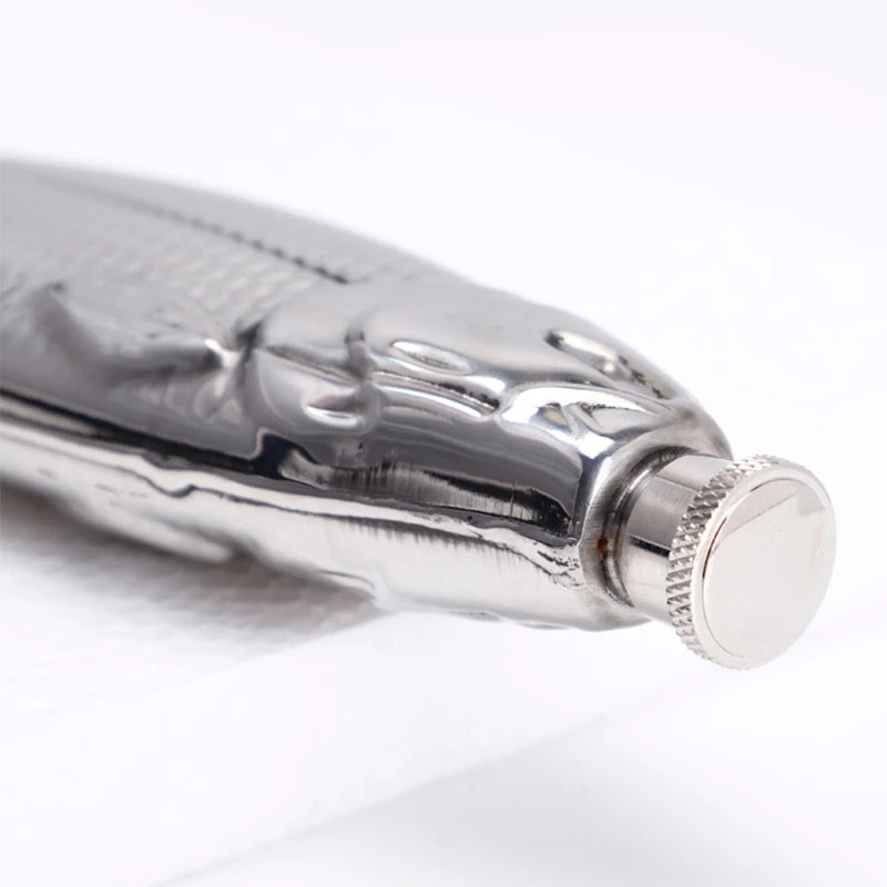Stainless Steel Fish Flask