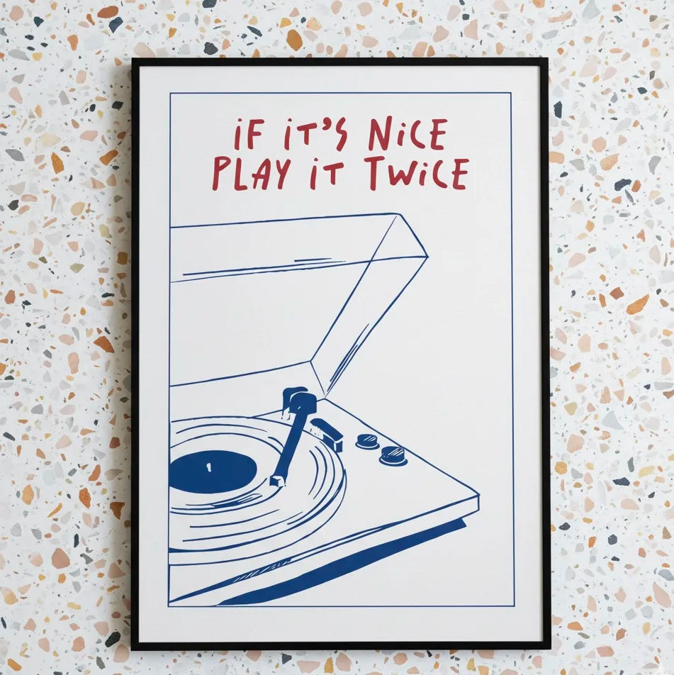 Play It Twice Print