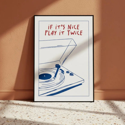 Play It Twice Print