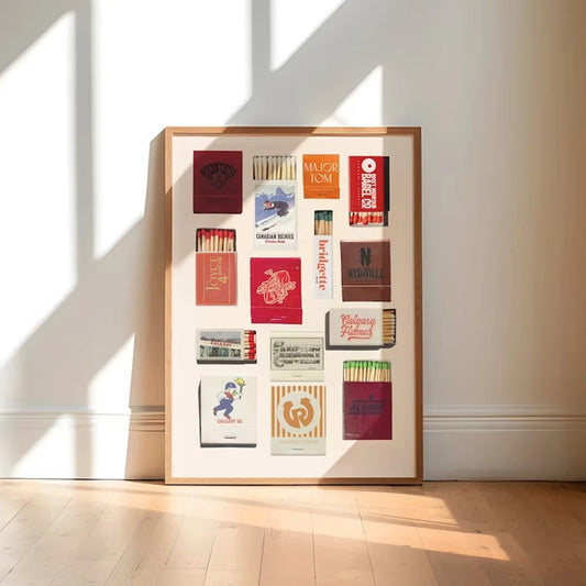 Matchbook Memories Print