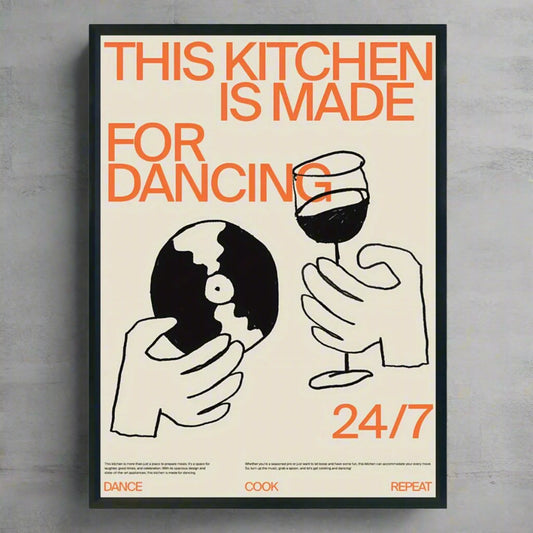 Vinyl & Vino Print