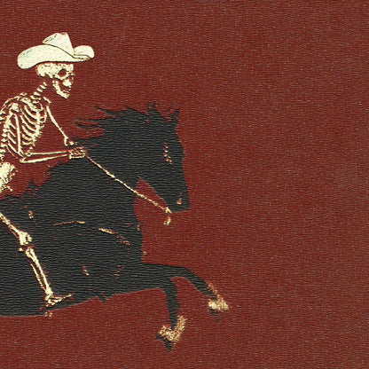 Western Skeleton Cowboy Print