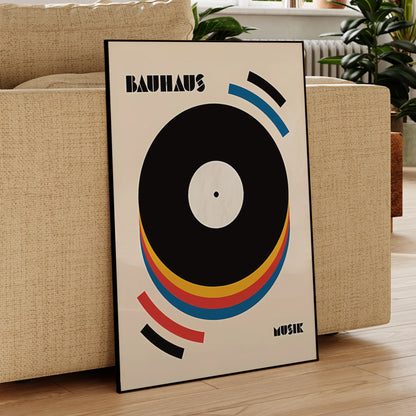 Pop Music Vinyl Print