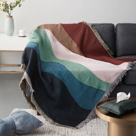 Painted Dune Woven Throw