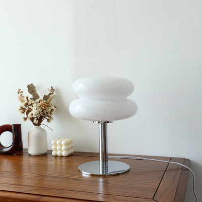 Macron light on a wooden table