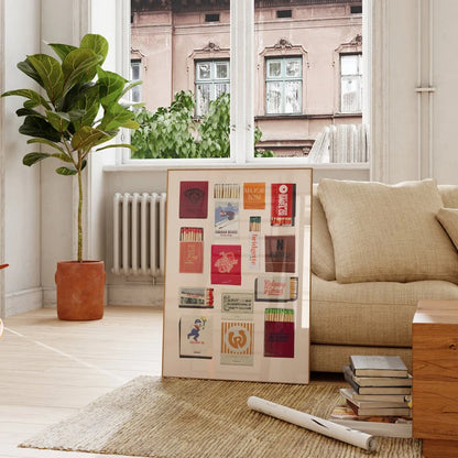 Matchbook Memories Print