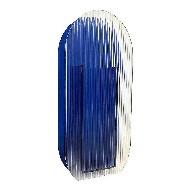 Blue vase white background 