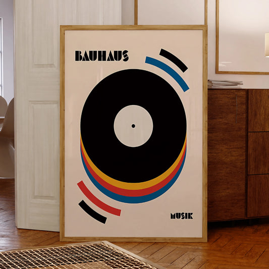 Pop Music Vinyl Print