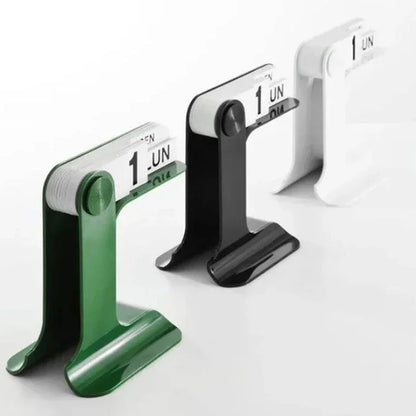 Flippable Mid-Century Modern Desk Calendar